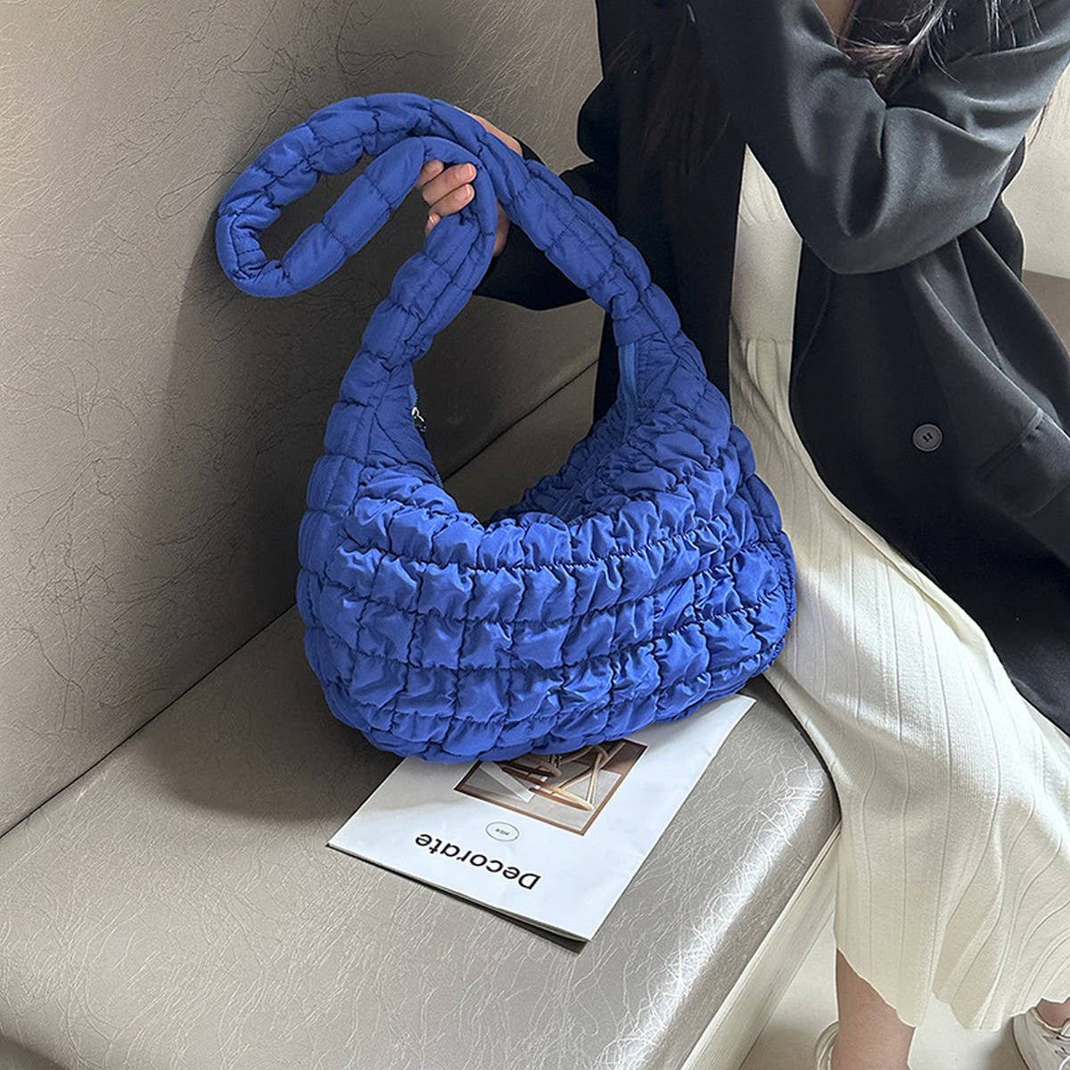 Large Puffy Cloud Tote Shoulder Bag_CUAB00481
