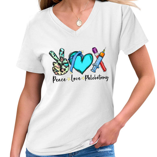 Women?™s V-Neck Tee ??Trendy & Fashionable_CWTTS1540