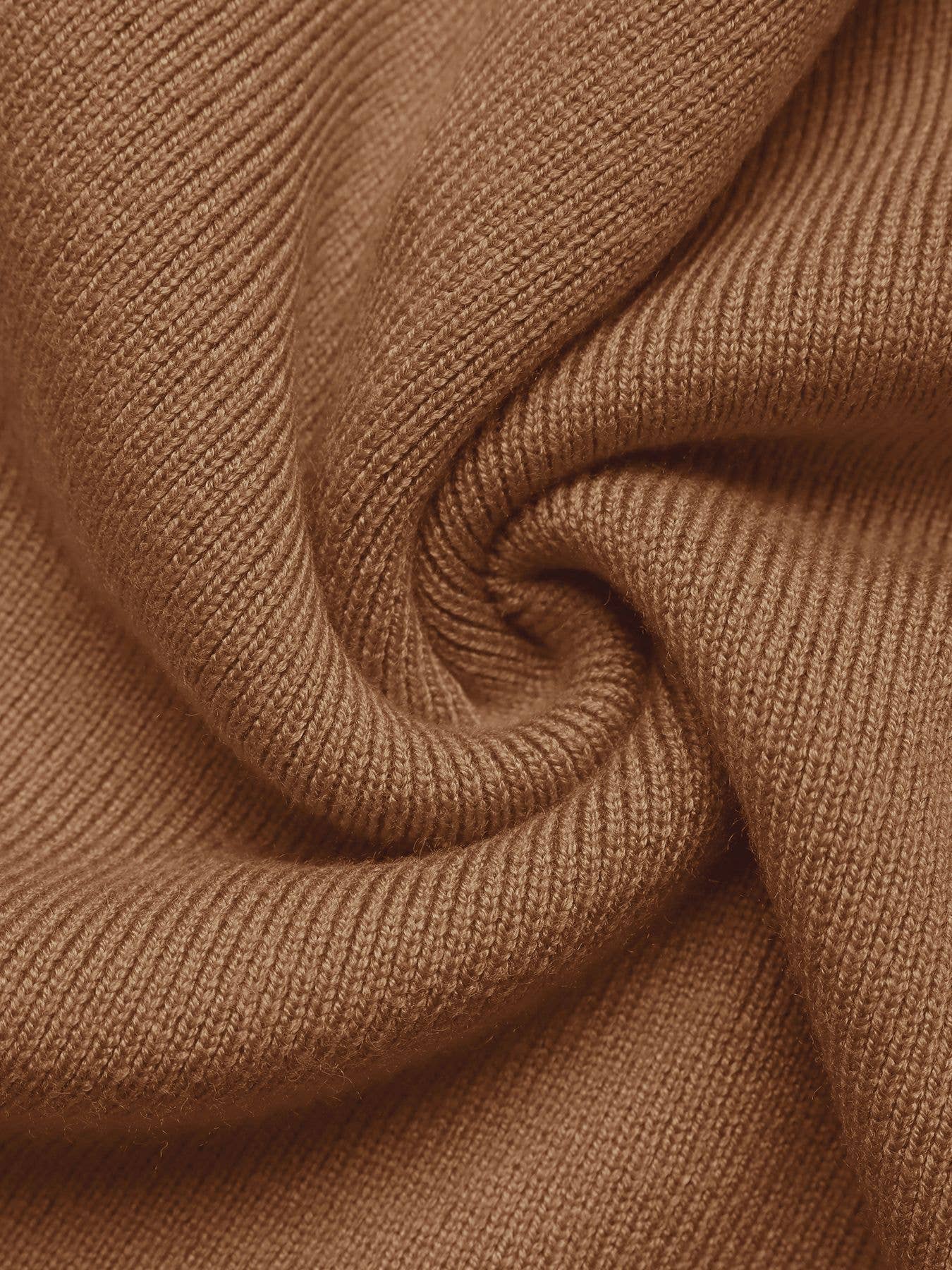 Color-blocking spliced slim-fit knitted sweater