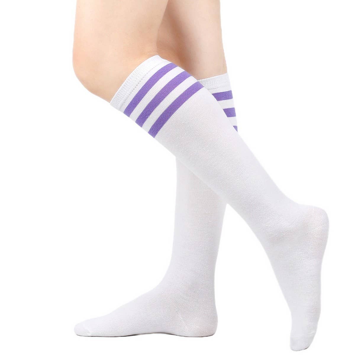 CWMM10064_WOMEN KNEE-HIGH SOCKS FOR SCHOOL &AMP  PERFORMANCE