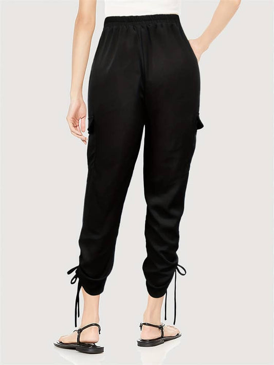 Elasticated waist soles and ankle straps