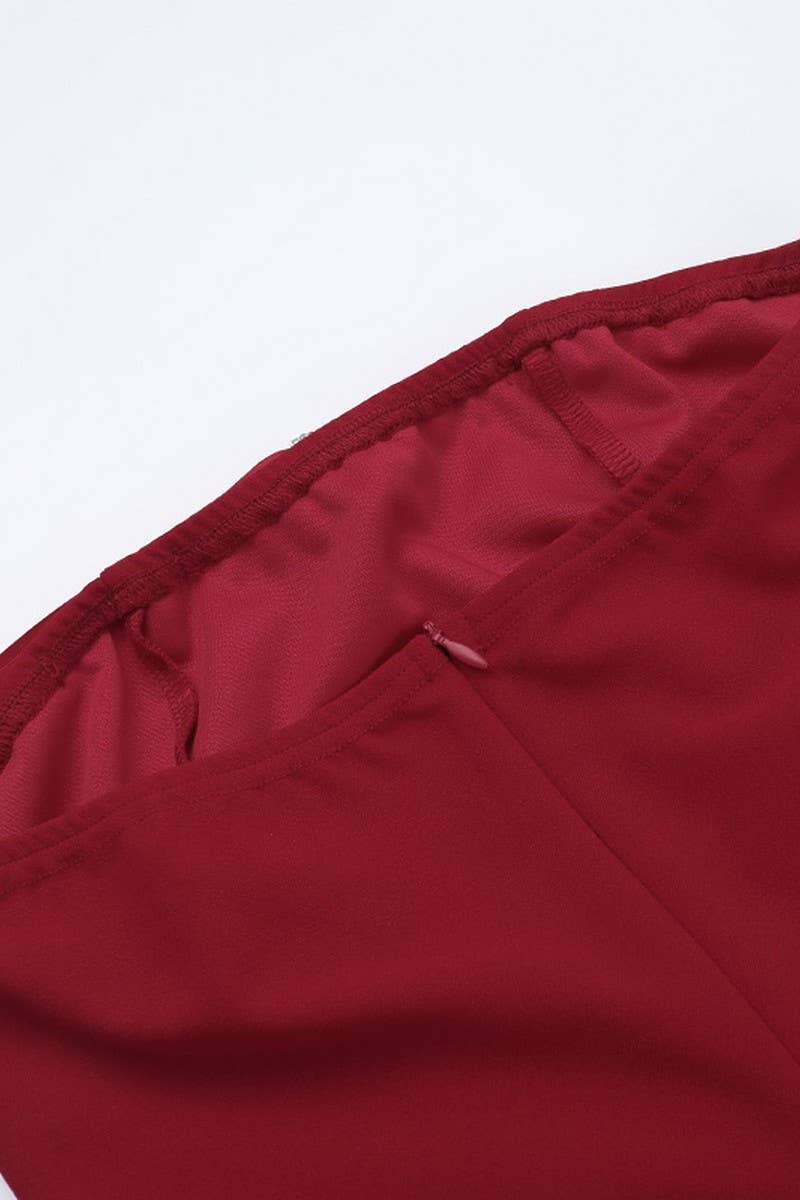 CWDTD0428_SUMMER STRAPLESS BODYCON PARTY WEAR DRESS