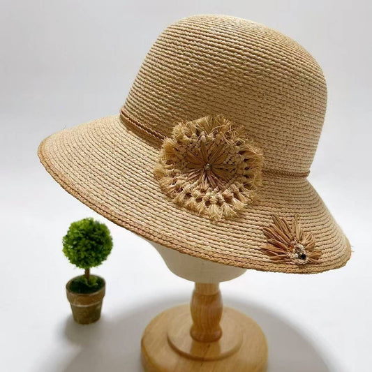 New summer classic sunflower sun hat_CWAH3578