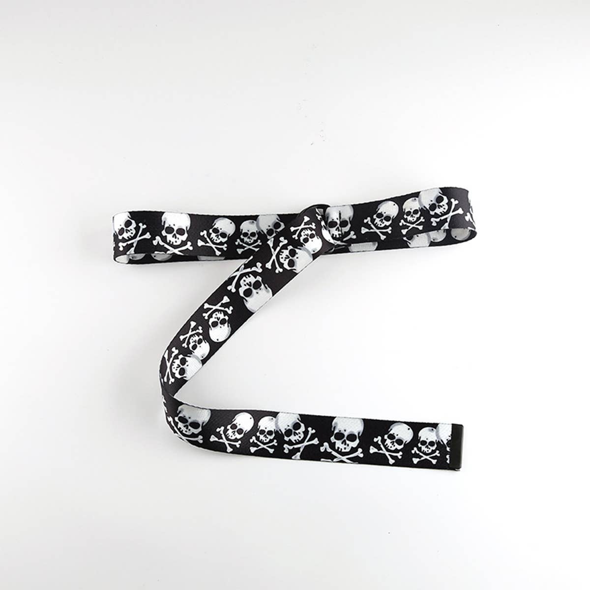CWABE0955_VERSATILE SKULL CASUAL CANVAS BELT