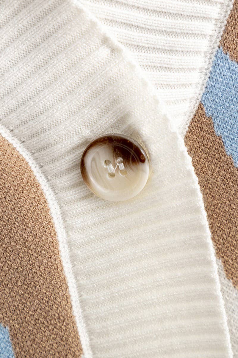 CWOCAL00667_COLORFUL LEOPARD JACQUARD LOOSE CARDIGAN