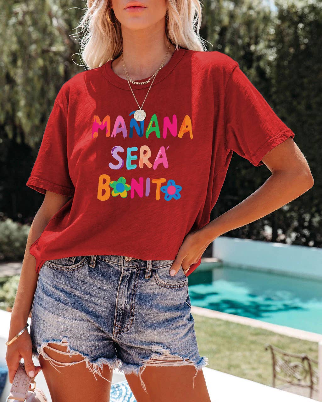 BREATHABLE PRINTED MOTHER'S DAY BLOUSE