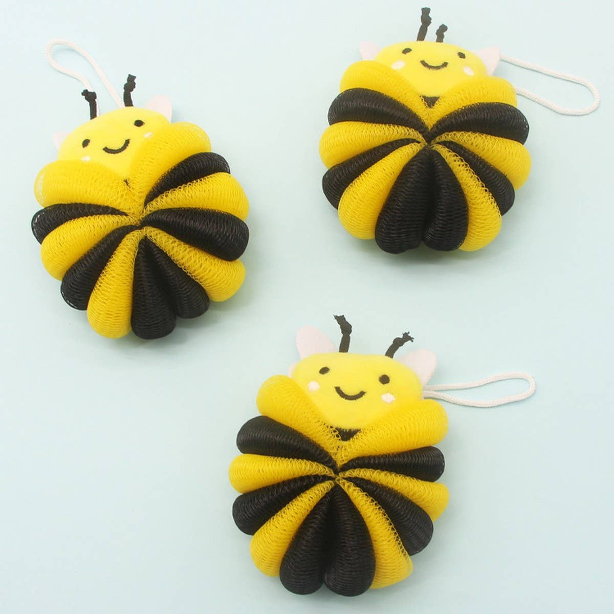 CWMM9146_CARTOON LITTLE BEE BATHING BUBBLE BATH BALL