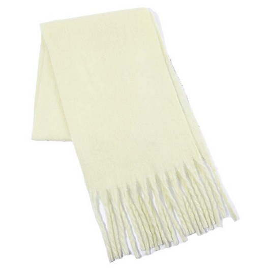 Cozy Solid Scarf ? Winter Thick Warm Wrap