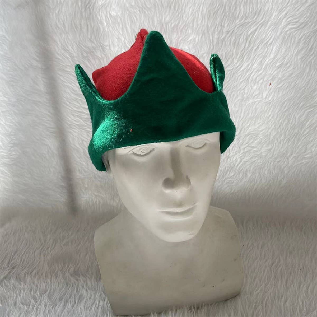 CWAH4079_CHRISTMAS ATMOSPHERE BELL ELF HAT