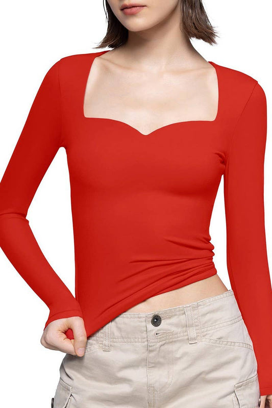 CWTBLL3636_SOLID COLOR HOT GIRL BELLY EXPOSED KNIT TOP
