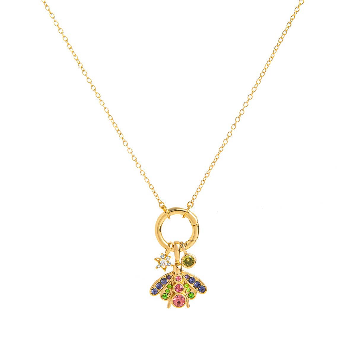 FASHIONABLE NICHE FRESH AND CUTE ZIRCON NECKLACE