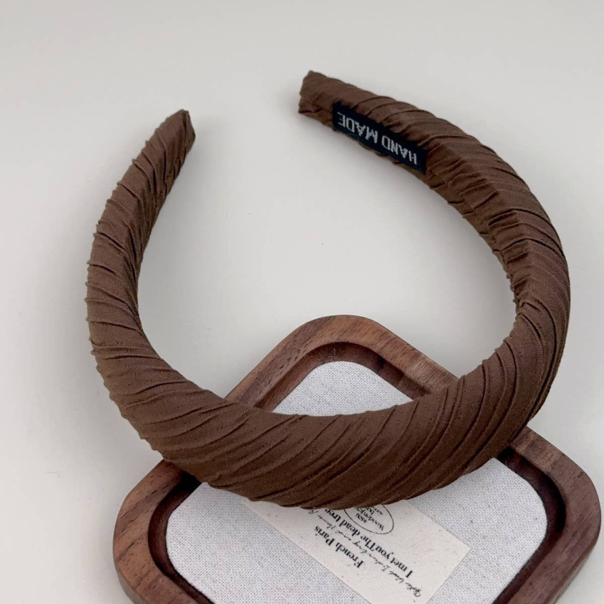 PLEATED TEMPERAMENT ALL-MATCH HEADBAND_CWAHA2380