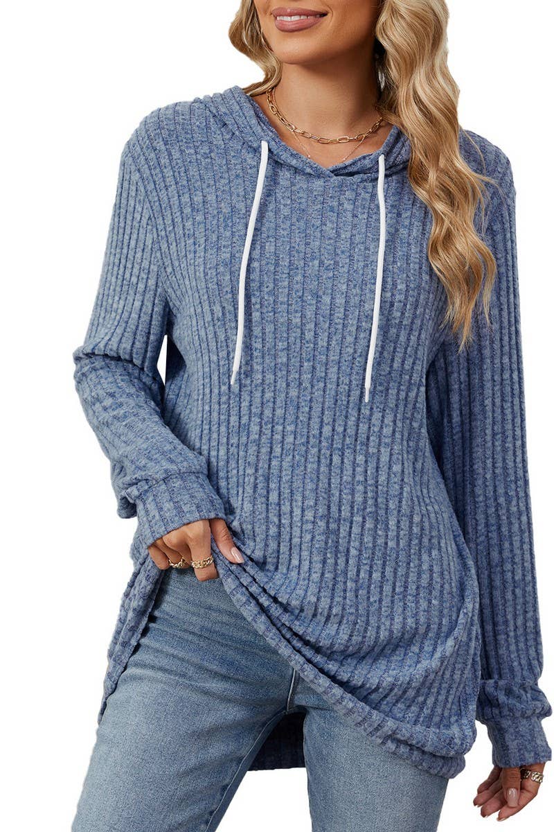 CWOHOL1110_AUTUMN AND WINTER LOOSE HOODED SWEATSHIRT