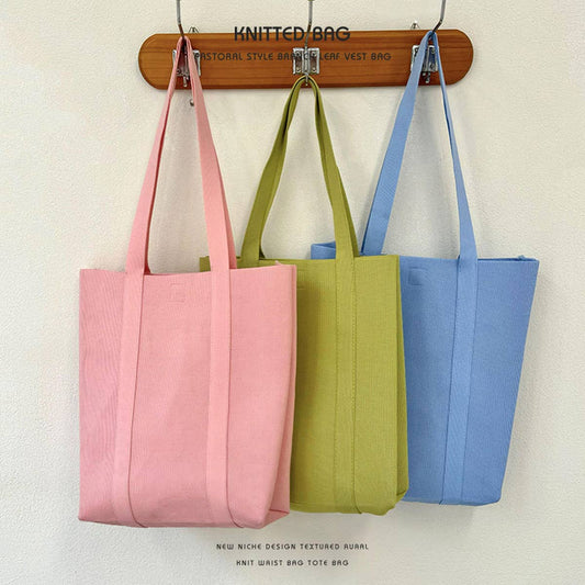 2024 NEW SOLID COLOR KNITTED SHOULDER BAG_CWAB2390