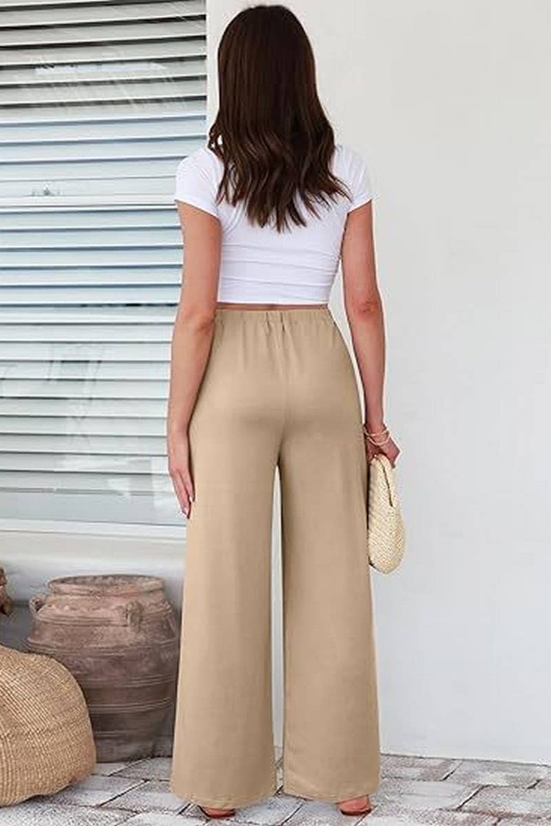 CWBLP1950_COMFY LOOSE FIT STRAIGHT LEG YOGA LOUNGE PANTS