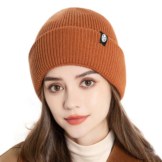 WINTER OUTDOOR PLUS VELVET KNITTED WARM WOOL HAT_CWAH2455
