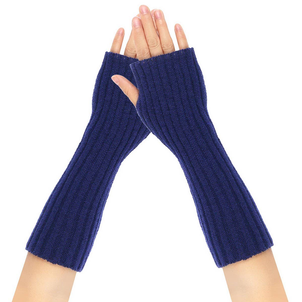 CWMM10077_KNIT FINGERLESS ARM WARMERS WOMEN
