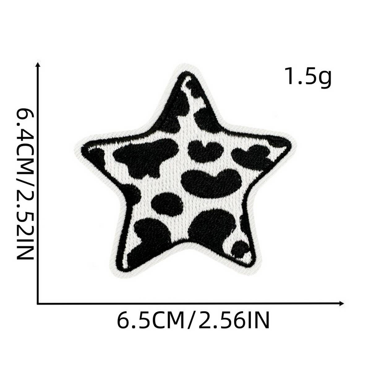 CARTOON COW CUTE EMBROIDERED PATCH_CWMM4064