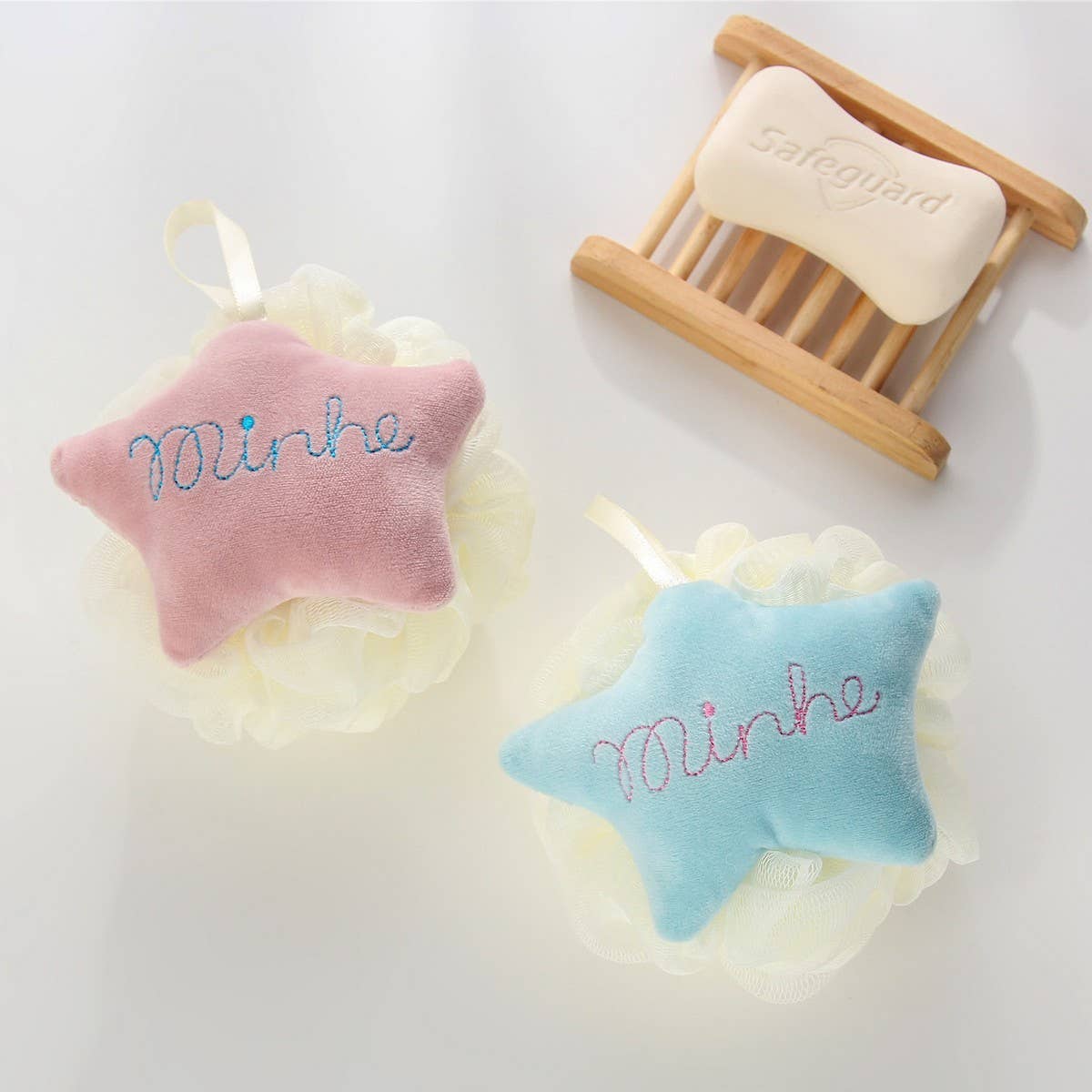 CWMM9149_CREATIVE CARTOON STAR SHAPE BATH FLOWER