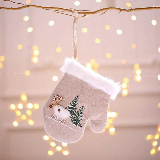CHRISTMAS HAPPY DECAL CARTOON GIFT BAG