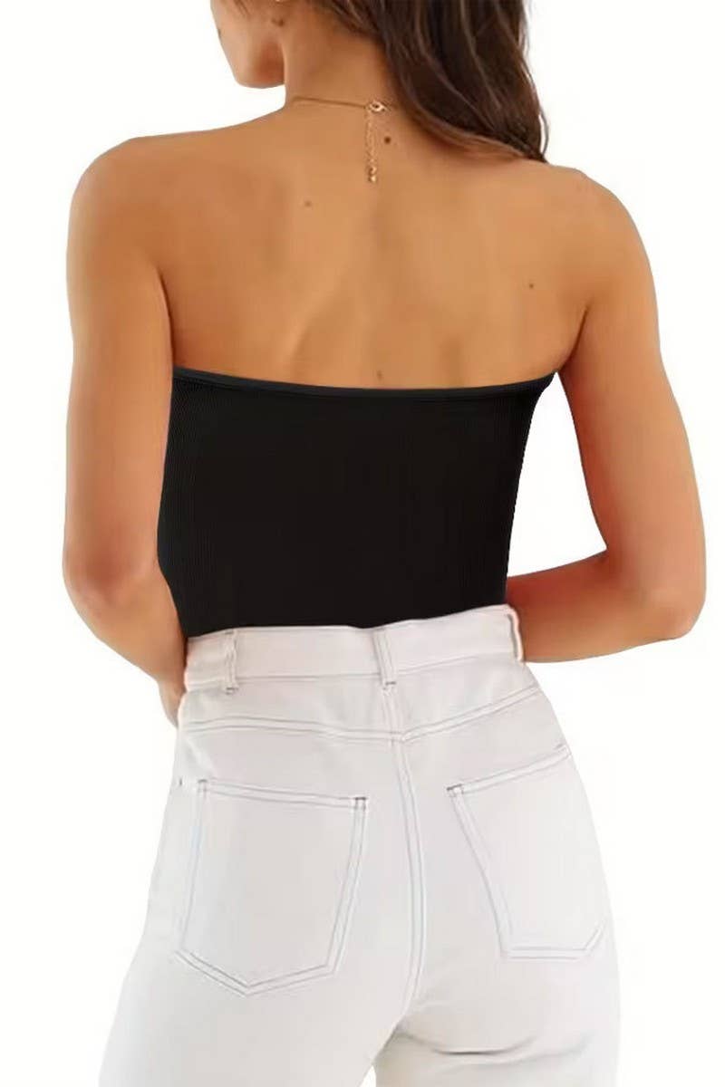 CWTTT0019_KNITTED PIT STRIP KINKY TOP VEST