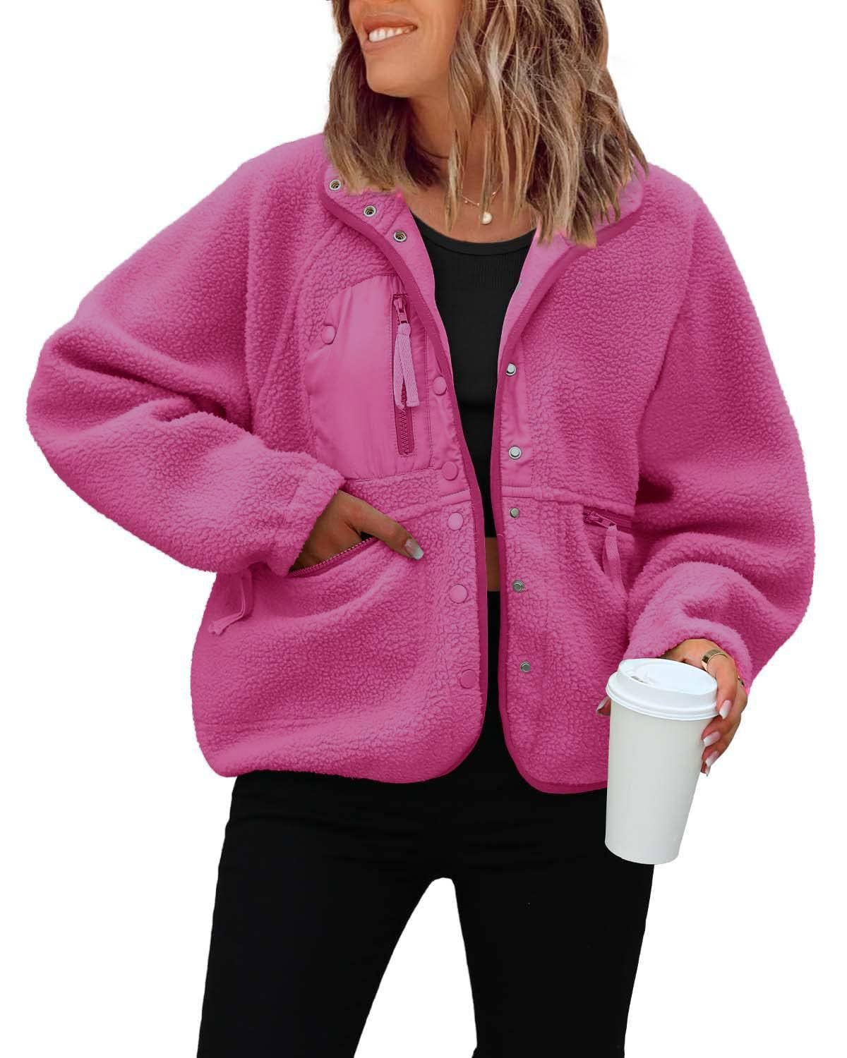 FLEECE JACKET SPORTS CASUAL HOODIE JACKET