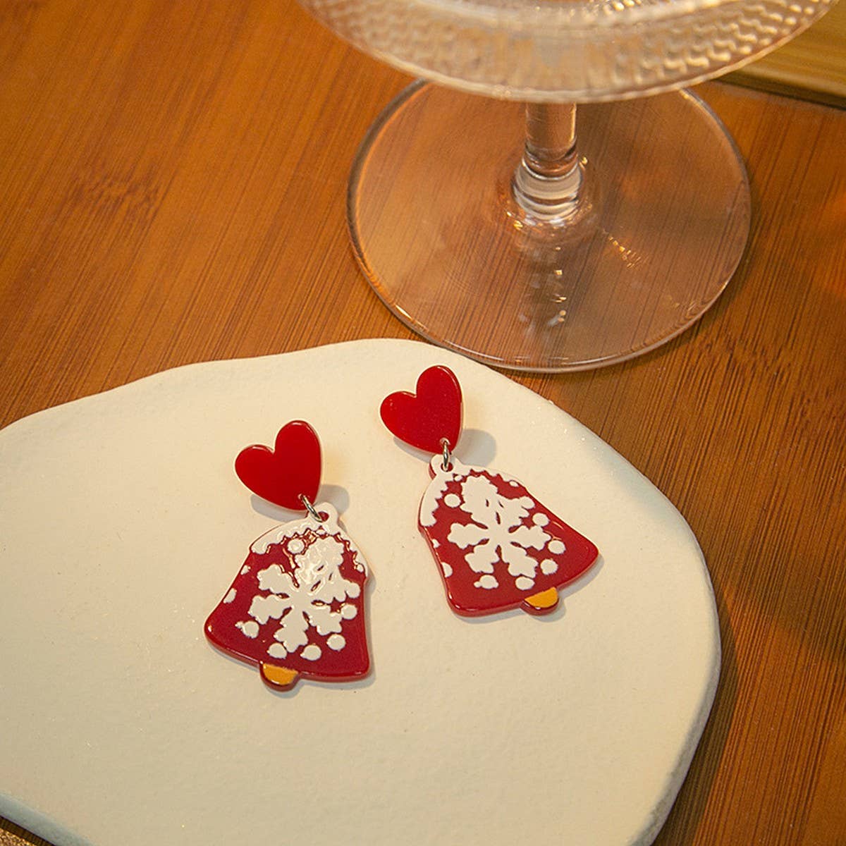 CHRISTMAS CARTOON SWEET DESIGN EARRINGS