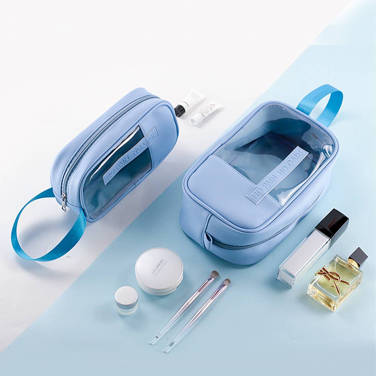PORTABLE SHELL STORAGE BAG SET MAKEUP BAG_CWAB1456