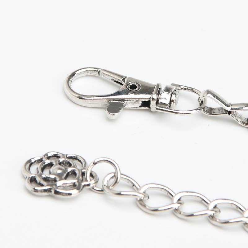 Fashionable and versatile patterned waist chain