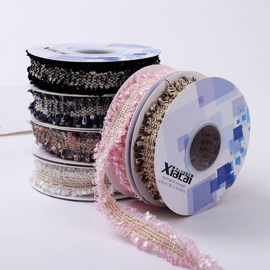 RIBBON TWEED BOUQUET FLOWER WRAP DIY RIBBON