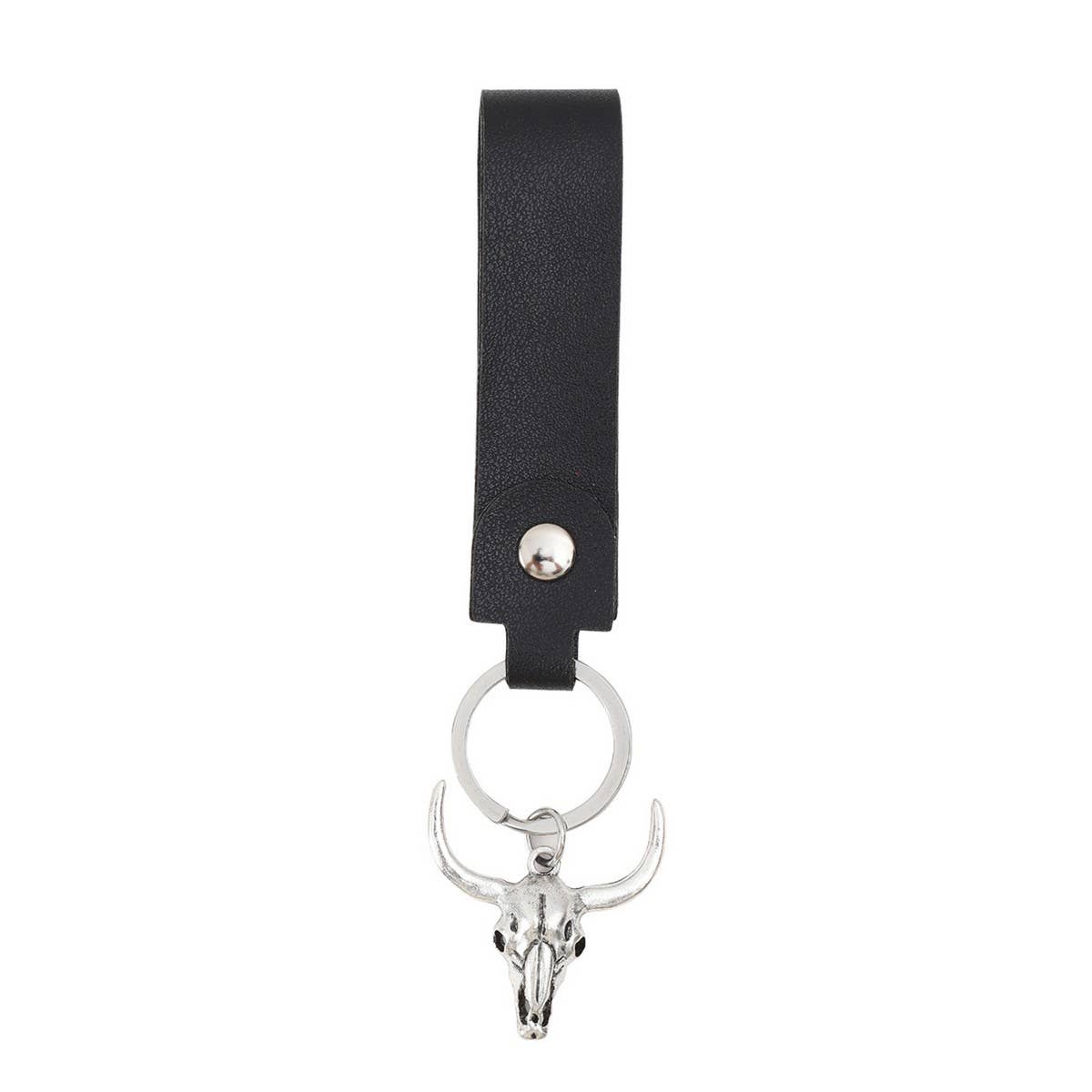 VINTAGE LEATHER KEYCHAIN