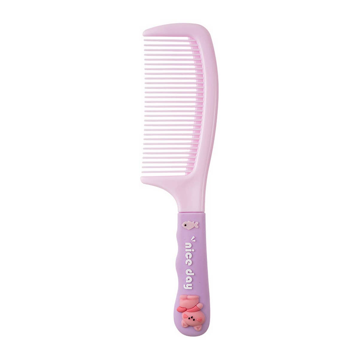 HOME SILICONE HANDLE CUTE CARTOON COMB