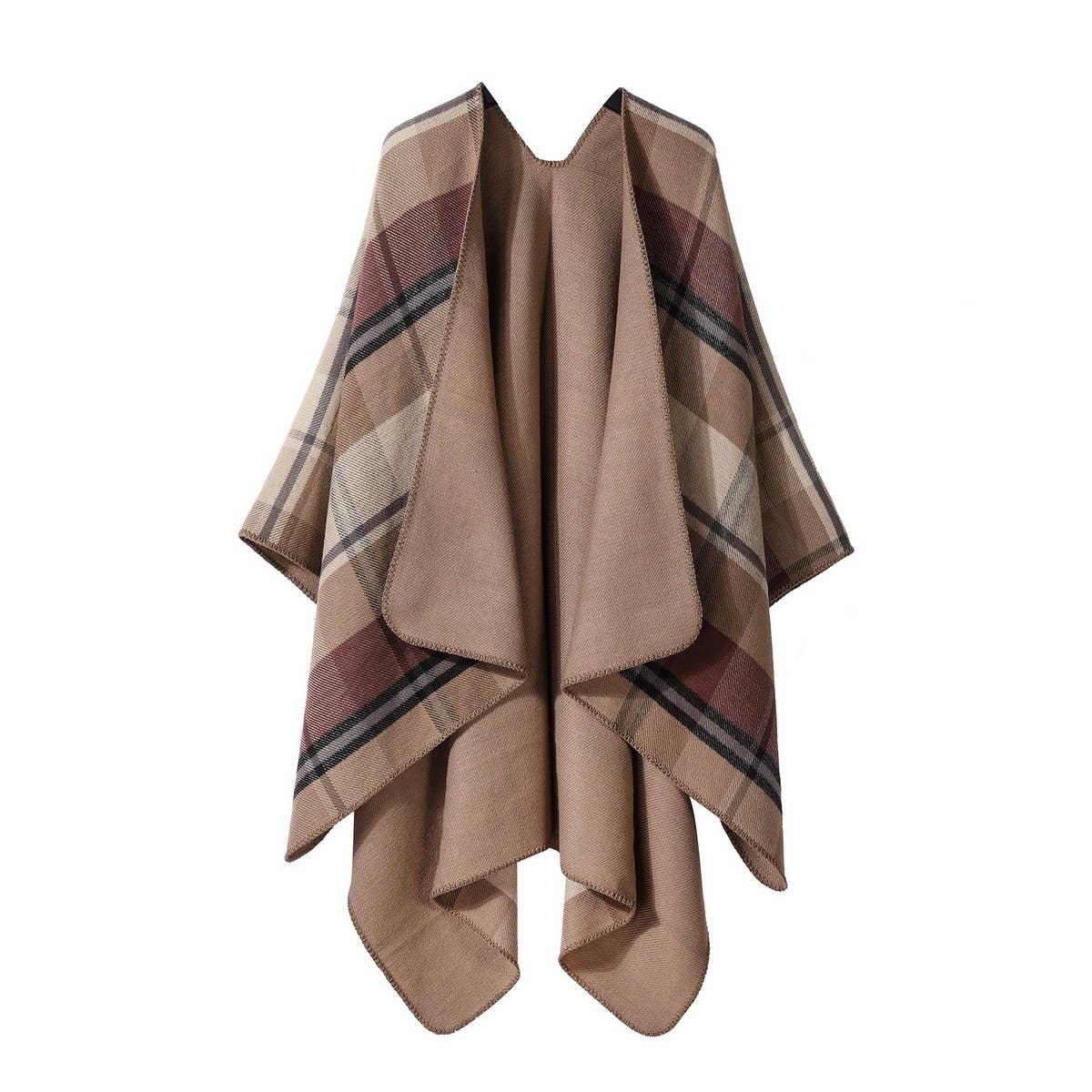 SHAWL FASHION ALL-MATCH THICK BLANKET CAPE CLOAK