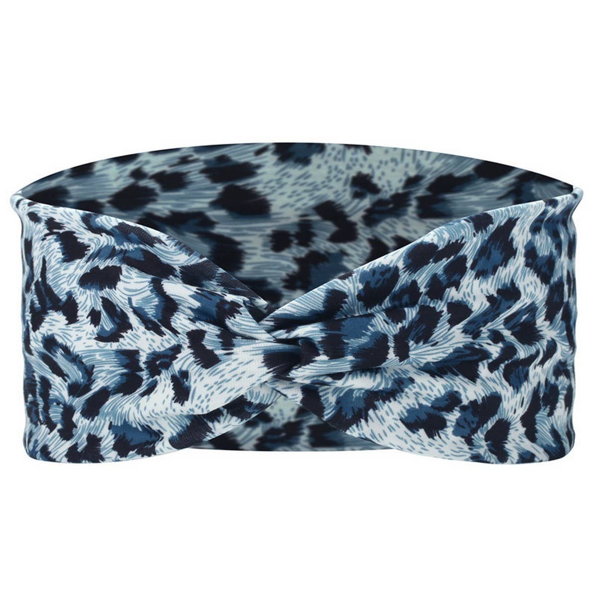 CWAHA6424_LEOPARD PRINT SPORTS YOGA HEADBAND FOR WOMEN