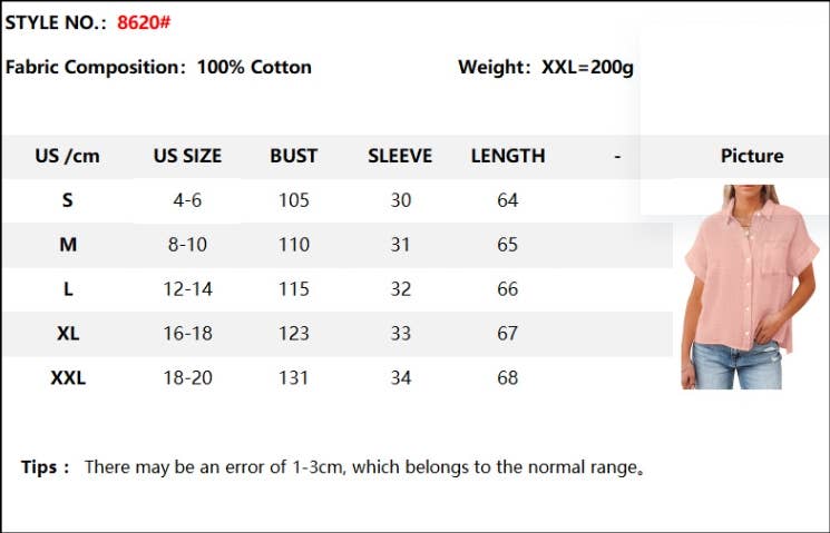 CWTSTS0530_COTTON AND LINEN SIDE SLIT POCKET SHORTSLEEVE TOP