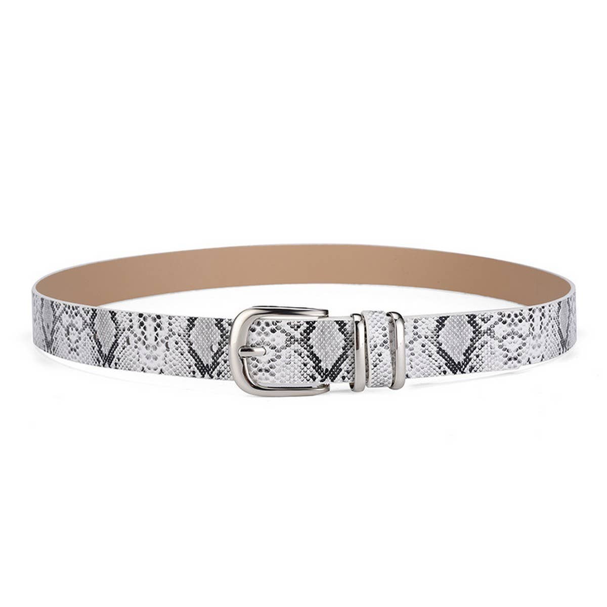 VINTAGE SERPENTINE WOMEN'S PIN BUCKLE BELT