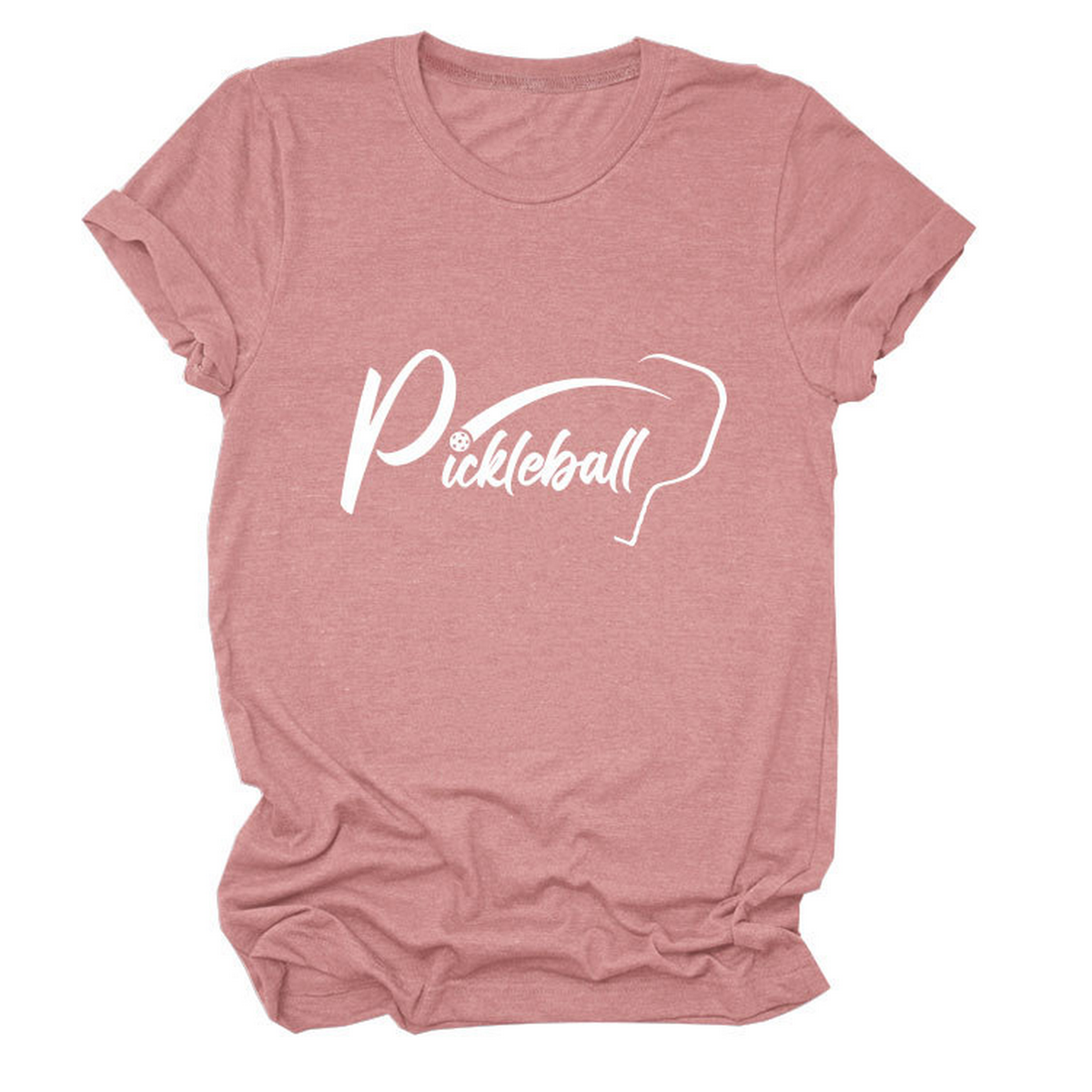 Women?™s Fashion Pickleball Tee ??Summer Plus Size_CWTTSL0492