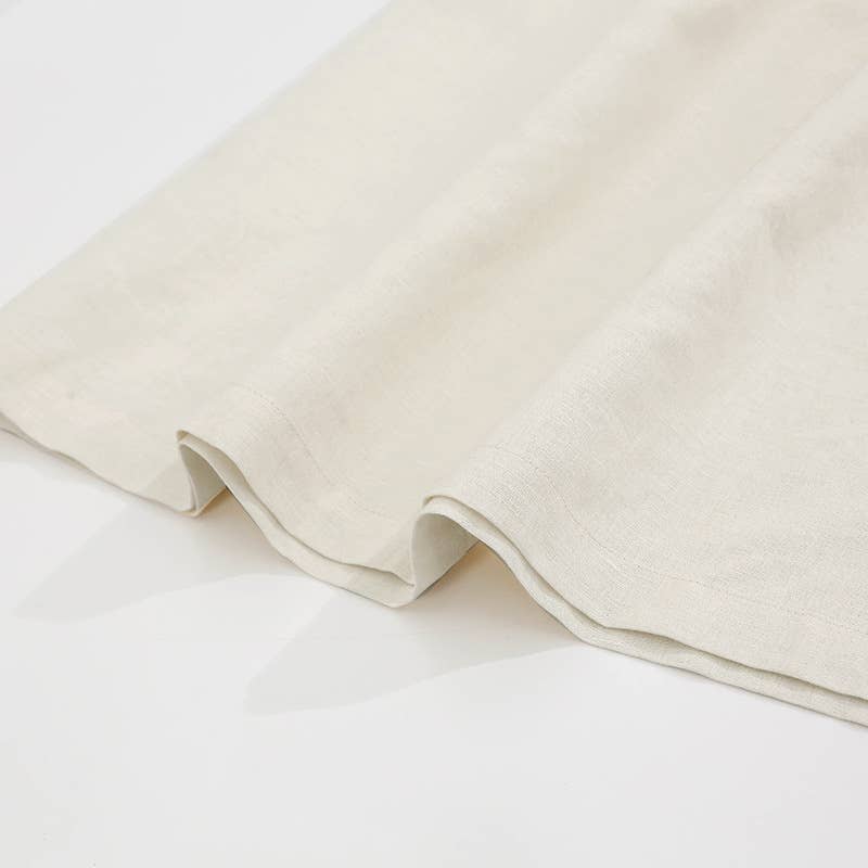 ARTSY COTTON AND LINEN DRESS