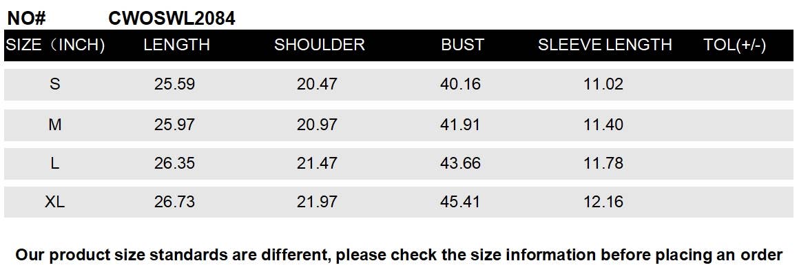 CWOSWL2084_Collared Neck Short Sleeve Sweater