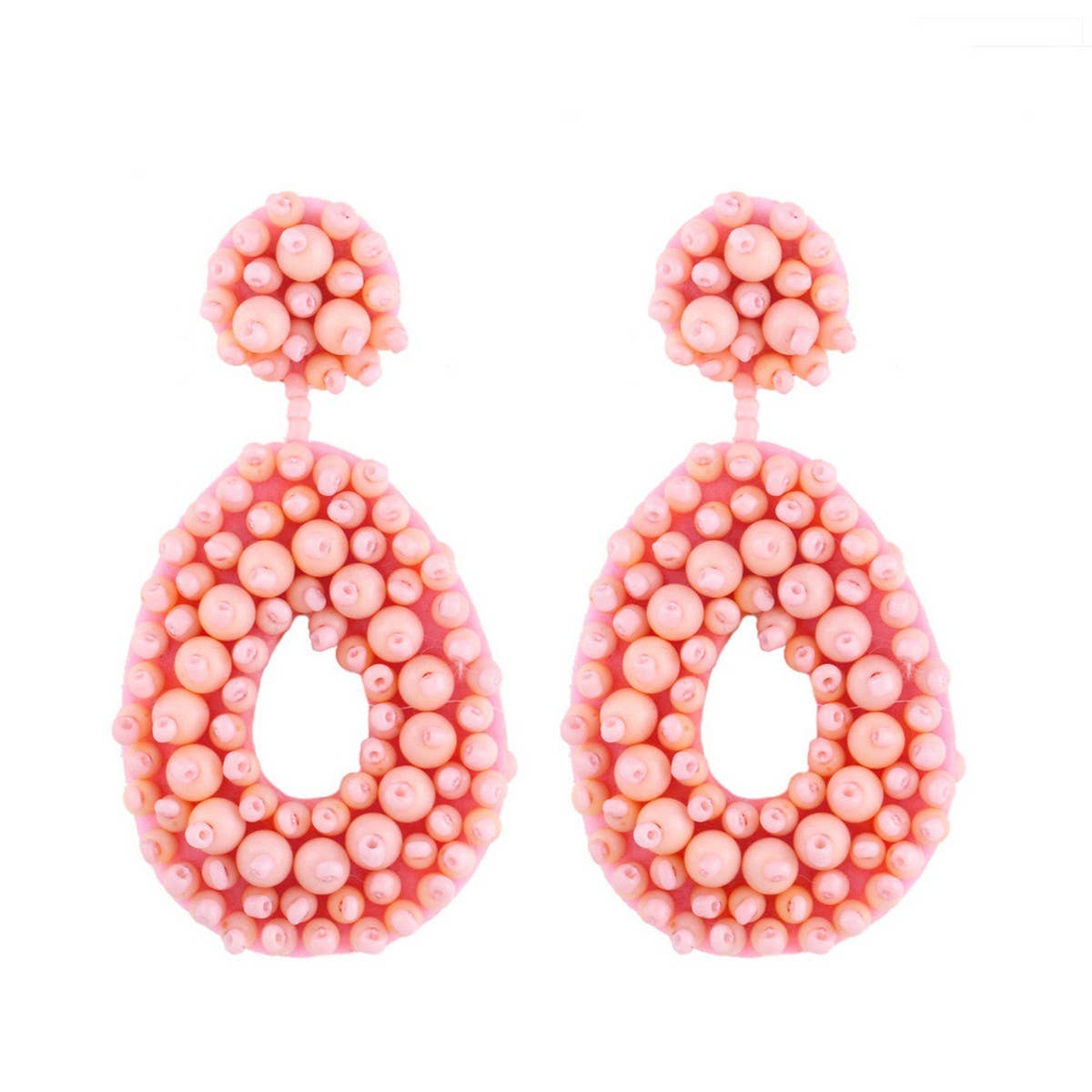 BOHEMIAN WOVEN BEADED EARRINGS_CWAJE0973