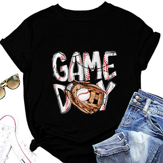 New Women's Plus Size Short Sleeve Glove Tee_CWTTS1513