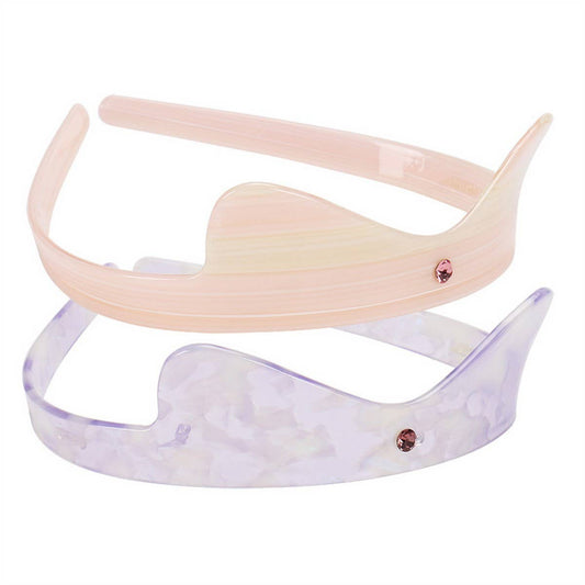 CUTE SIMPLE ACETATE BOW HEADBAND HAIRPIN