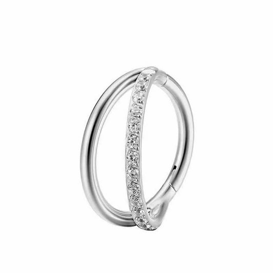 Closed Hoop Nose Ring 316 Stainless