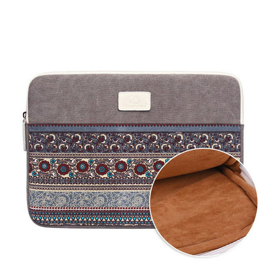CANVAS PRINTED LAPTOP SLEEVE COMPUTER CASE_CWMM2068