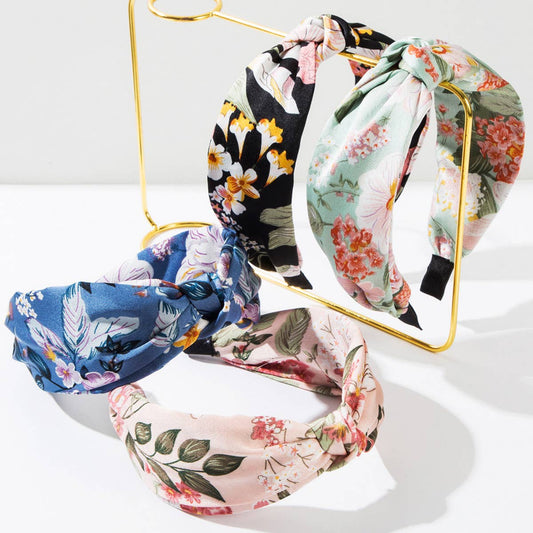 NEW WIDE-BRIMMED FLOWER BOHEMIAN HEADBAND_CWAHA1778