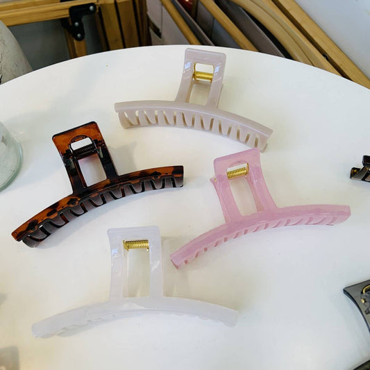 CWAHA1533_13CM SIMPLE LARGE HAIR CLAW CLIP