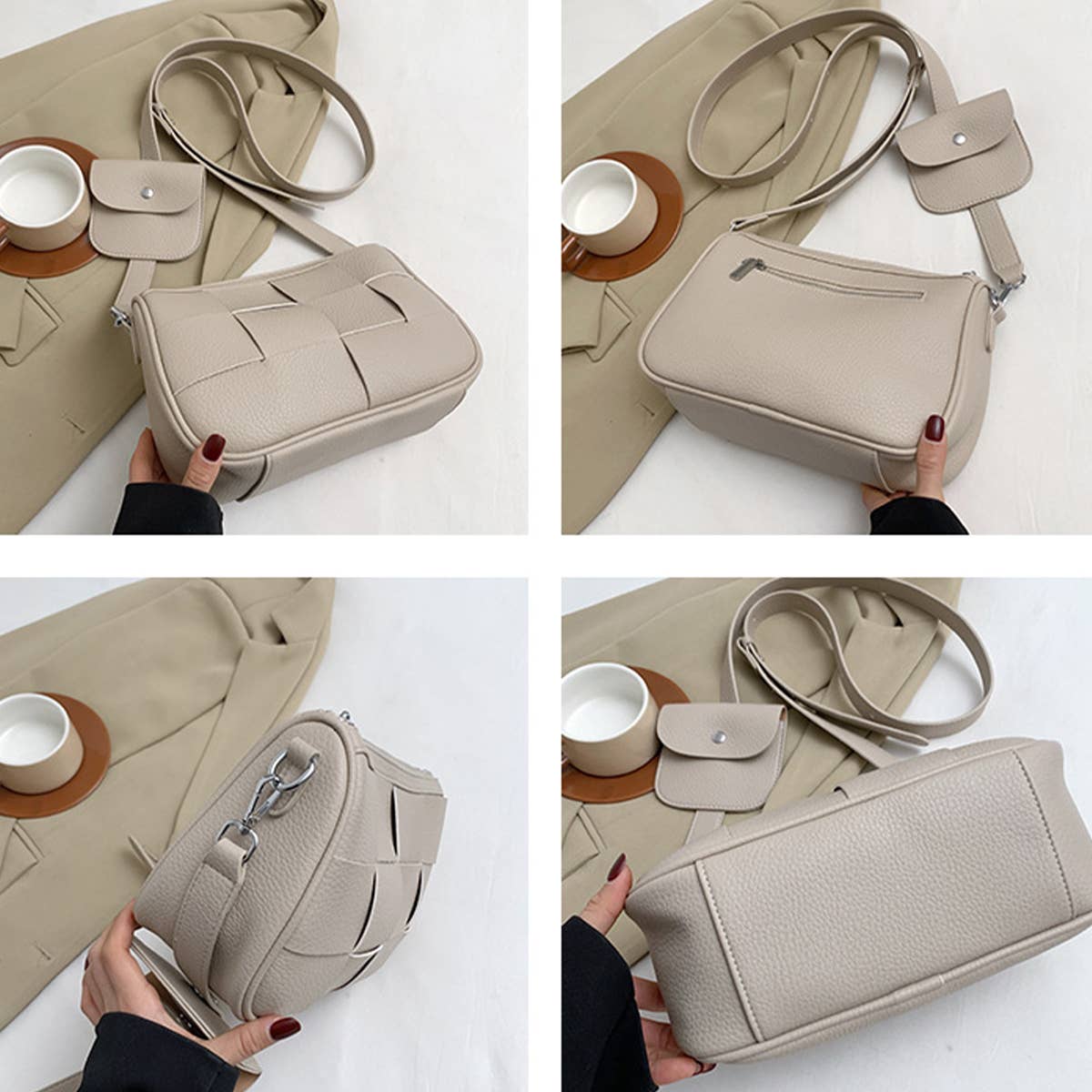 FASHION COLOR MATCHING PORTABLE UNDERARM BAG_CWAB2686