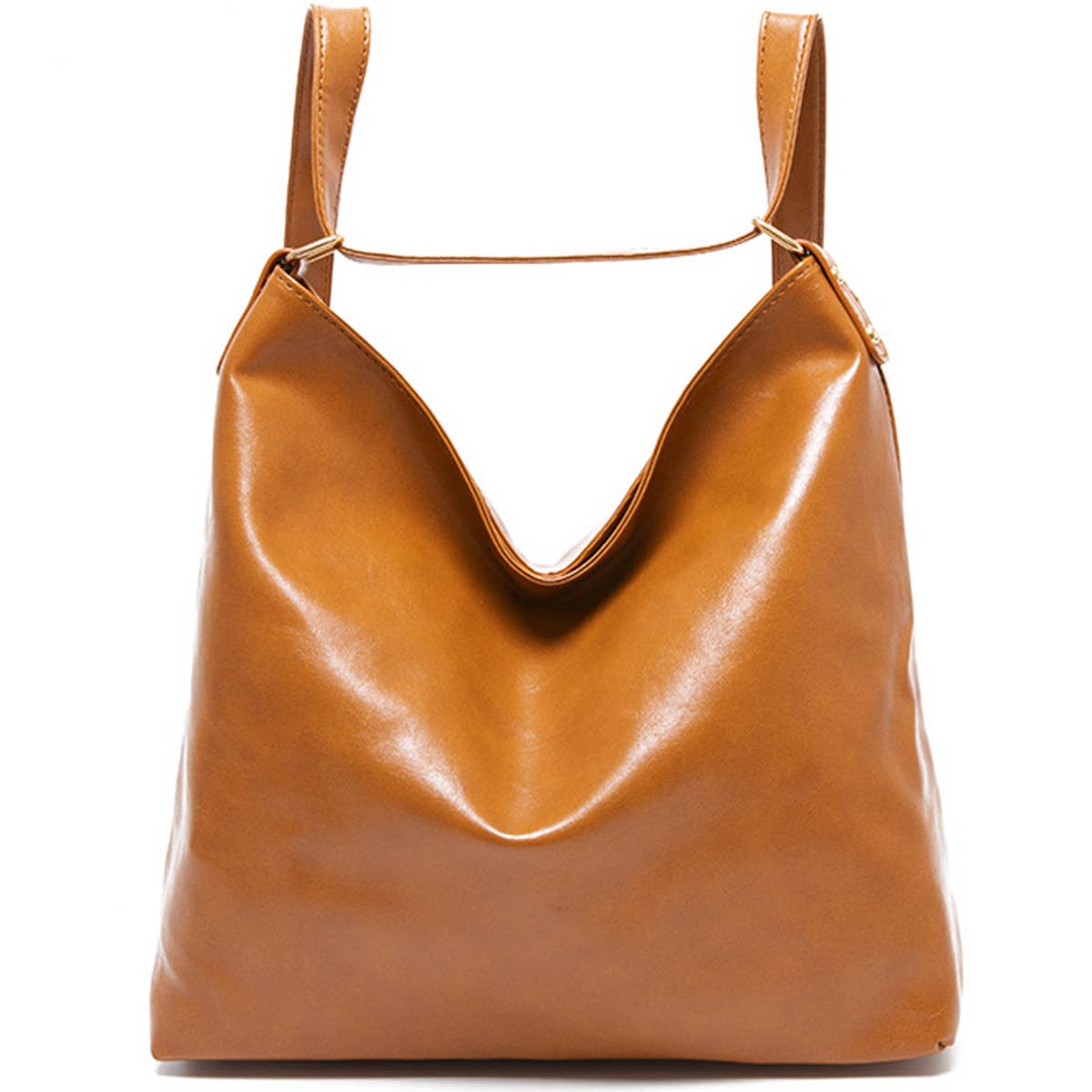 RETRO PU HANDBAG LEATHER BACKPACK FOR WOMEN_CWAB0563
