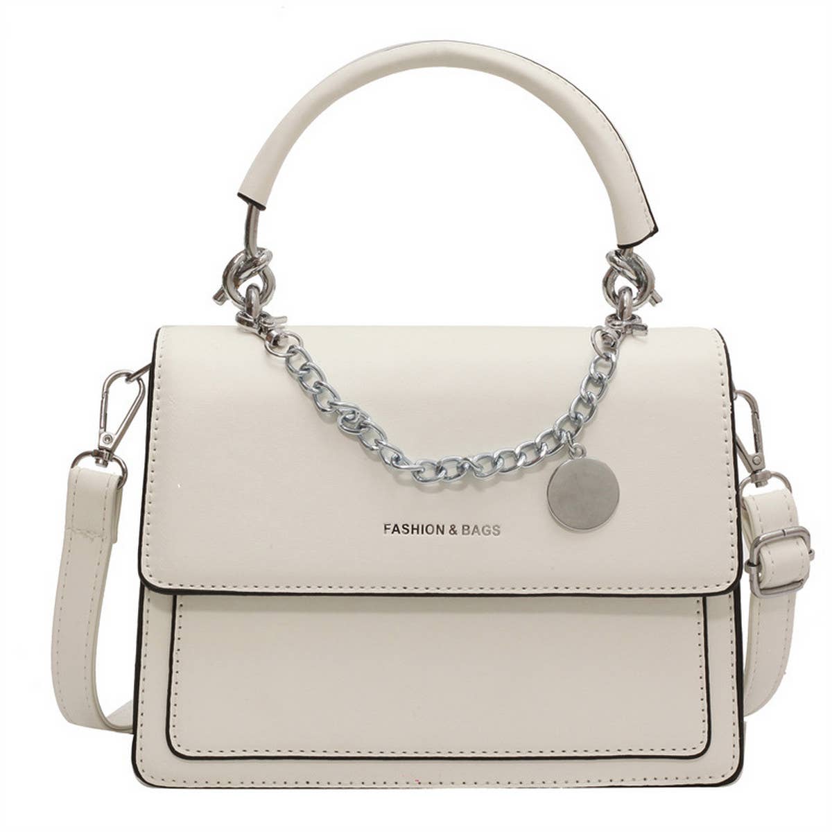 WOMEN CHAIN SHOULDER CROSSBODY SMALL SQUARE BAG_CWAB1548