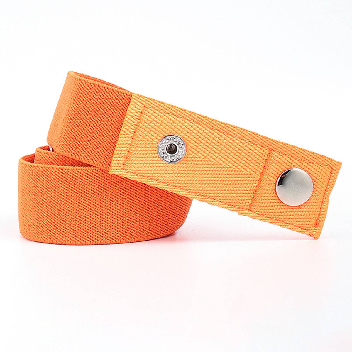 SEAMLESS WOVEN BUCKLELESS ELASTIC CANVAS BELT_CWABE0673